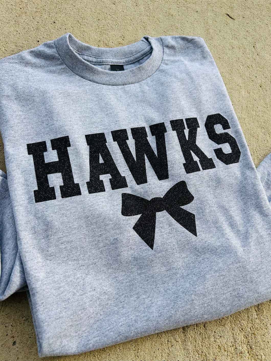 Hawks long sleeve with glitter