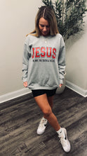 Load image into Gallery viewer, Jesus the way, the truth and the life Sweatshirt
