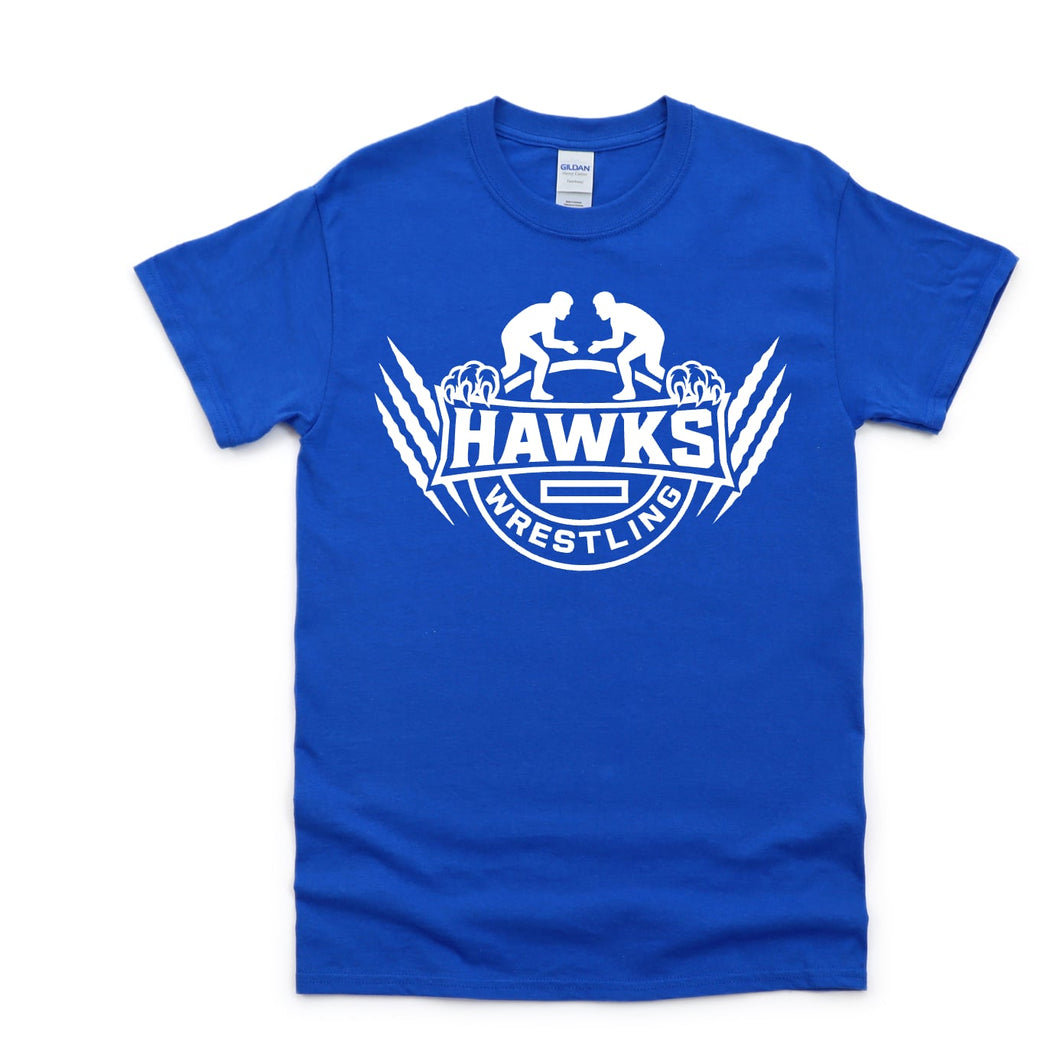 Hawks Wrestling Tee Shirt