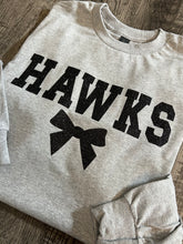 Load image into Gallery viewer, Hawks long sleeve with glitter
