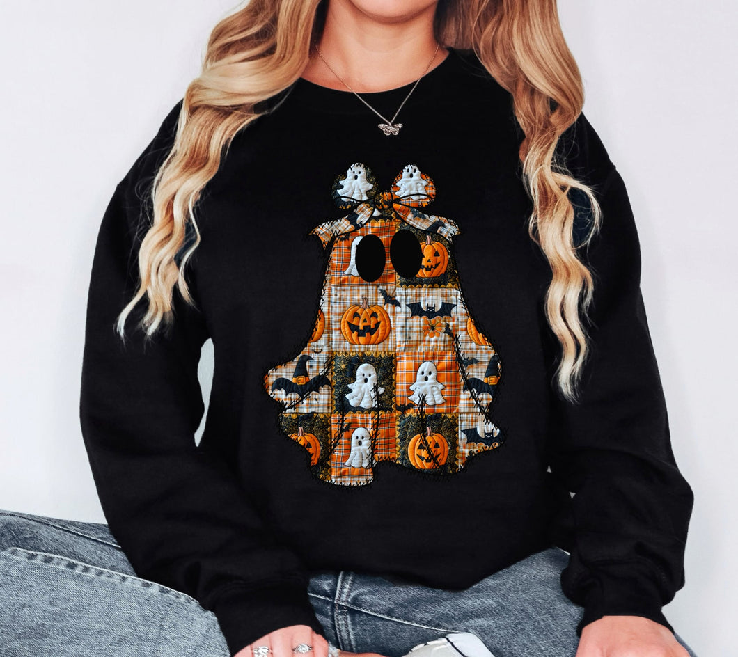 Halloween Ghost printed on 
Sweatshirt