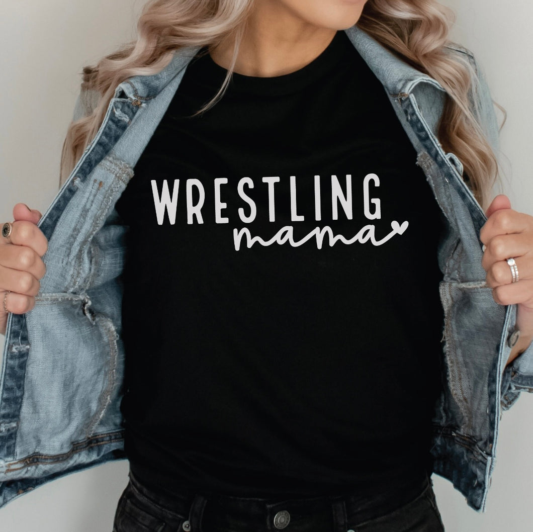 Wrestling Mama Tee Shirt