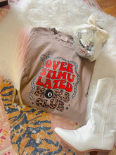 Load image into Gallery viewer, Overstimulated Moms Club Tee Shirt
