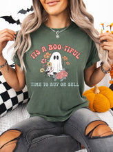 Load image into Gallery viewer, It’s a boo-tiful time to buy or sell Tee Shirt
