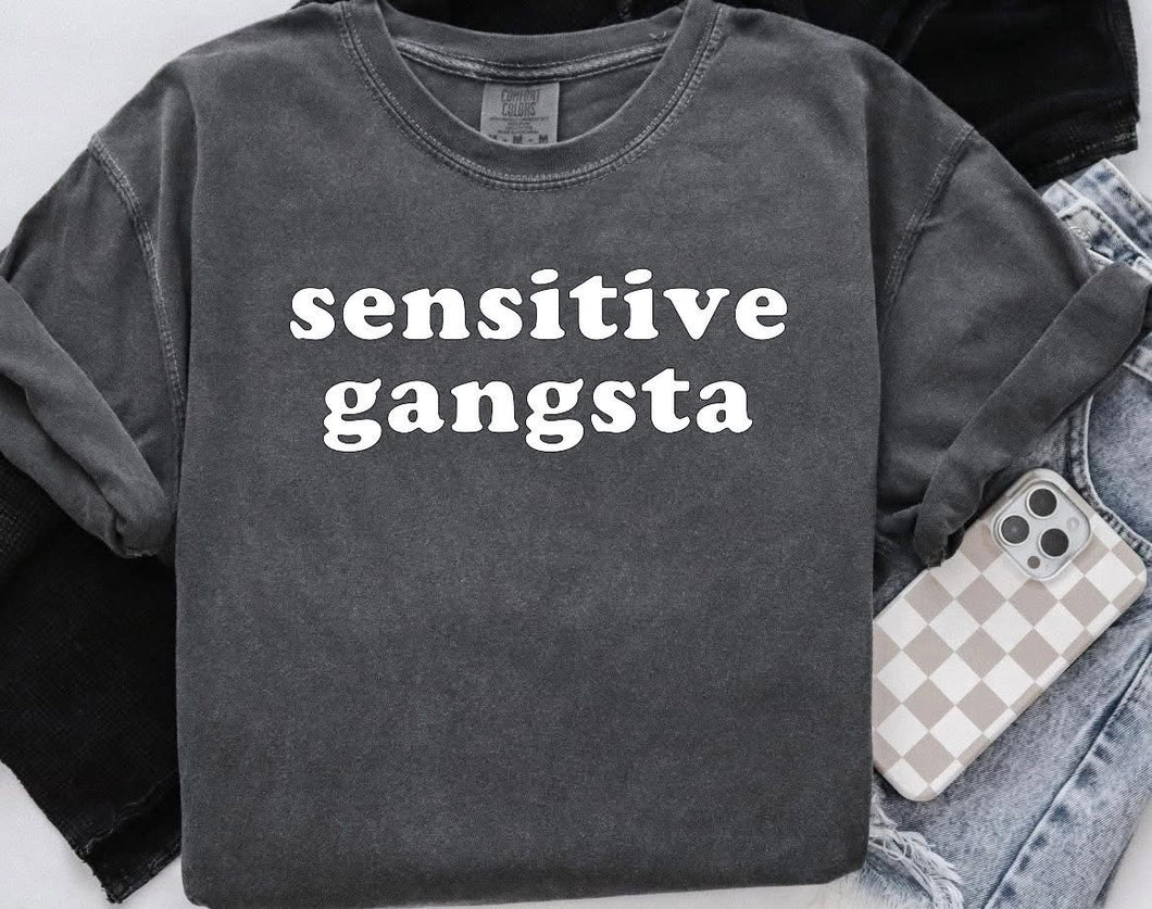 Sensitive Gangsta Tee Shirt