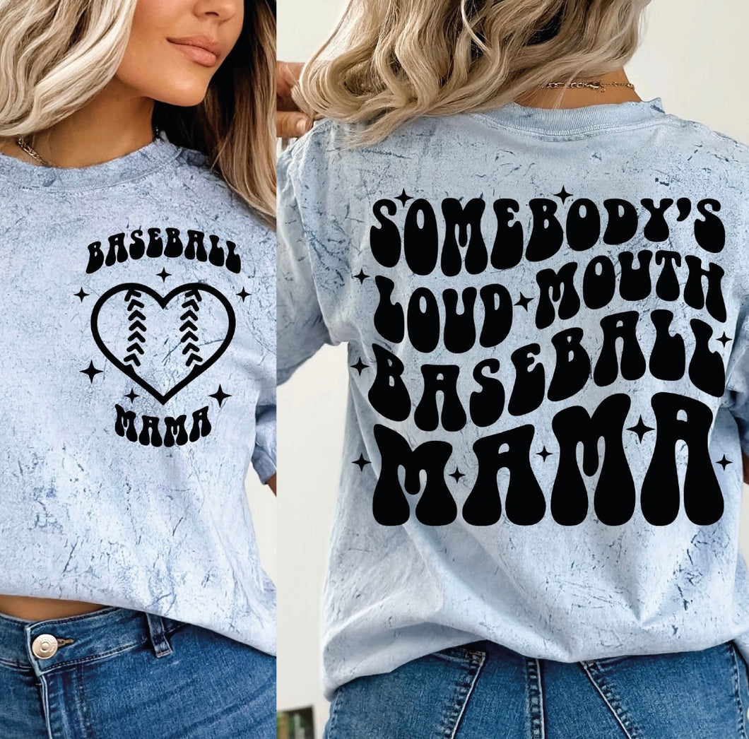 Baseball Mama Tee Shirt